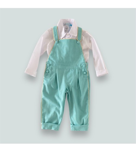 Jardineira Linho Tiffany