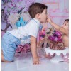 Conjunto Pajem Azul Bebe