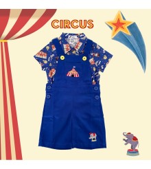 Jardineira Circo Bordada