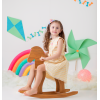Vestido Linho Listrado