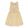 Vestido Linho Listrado