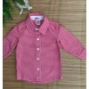 Conjunto Jardineira Camisa Xadrez