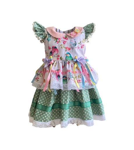 Vestido Passarinho 