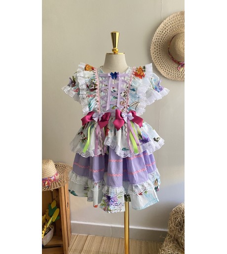 Vestido Menina do Campo 