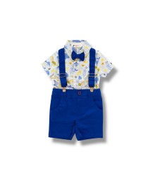 Conjunto Fundo do Mar Azul