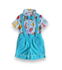 Conjunto Fundo do Mar Estampa