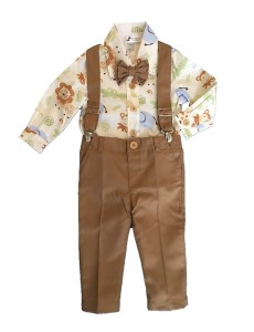 Conjunto Safári Bege Longo 