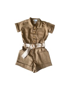 Macaquinho Safari Menina